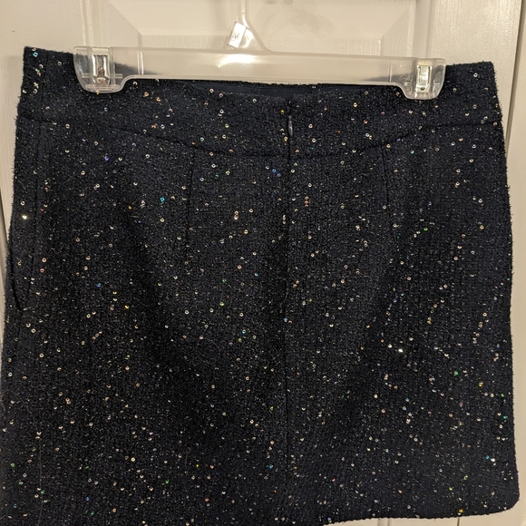 Loft Sequin Tweed Skirt - Picture 5 of 6
